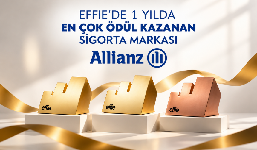 Allianz Türkiye’ye Effie Awards Türkiye’den üç ödül