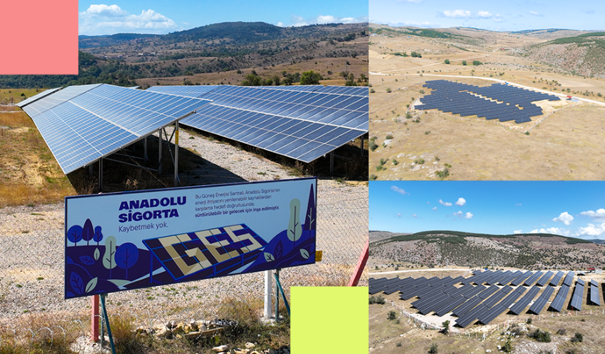 Anadolu Sigorta’dan net sıfır hedefi için GES yatırımı