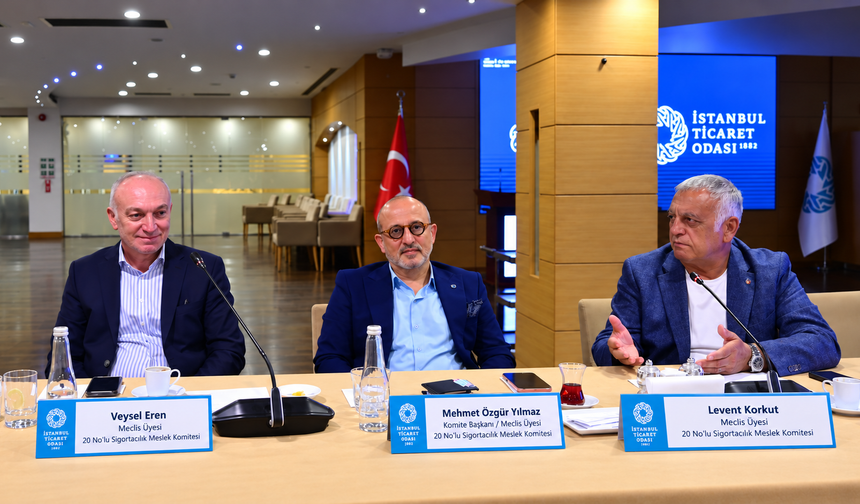 Dönemin son toplantısı: İTO’da sektörlerin sigorta gündemi masaya yatırıldı