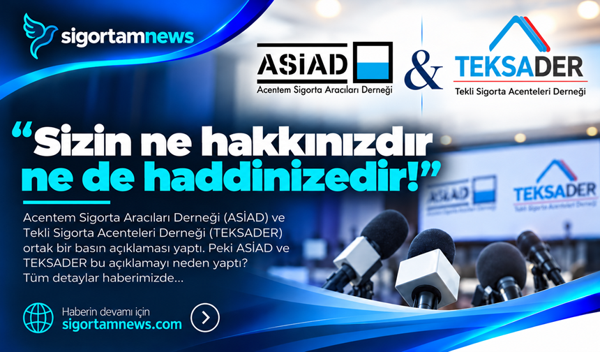 ASİAD VE TEKSADER'den kamuoyuna ortak basın açıklaması