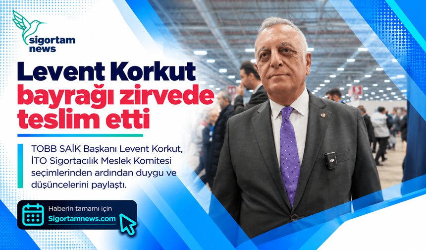 Levent Korkut bayrağı zirvede teslim etti