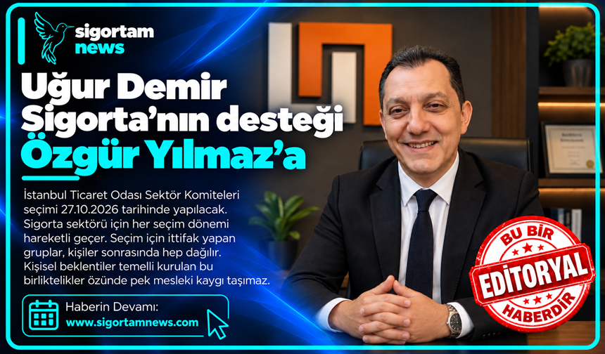 Uğur Demir Sigorta’nın desteği Özgür Yılmaz’a