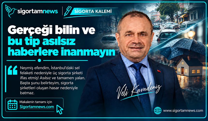 Gerçeği bilin ve bu tip asılsız haberlere inanmayın