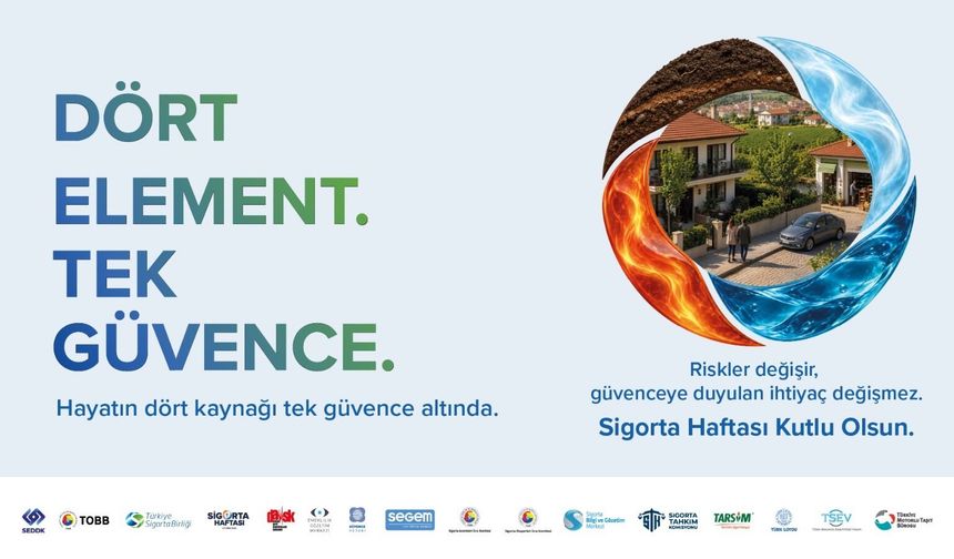 15. Sigorta Haftası Başladı: Dört Element. Tek Güvence